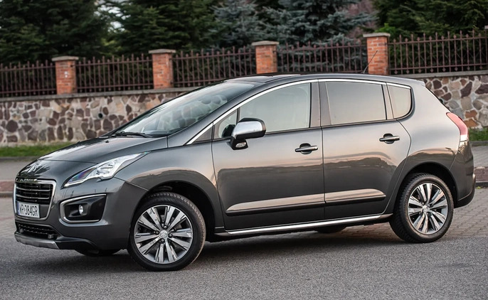 Peugeot 3008 cena 39900 przebieg: 169000, rok produkcji 2014 z Płock małe 497